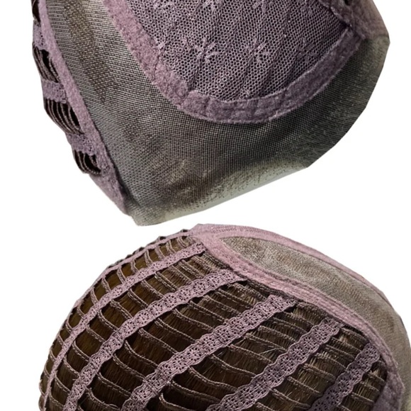 Belle tress “Genova” wig Italian City collection in color Dark Brown+HL New - Picture 10 of 10